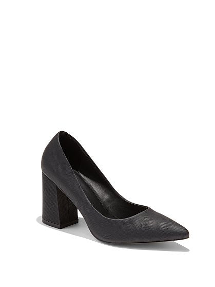 ABBY BLOCK HEEL PUMP