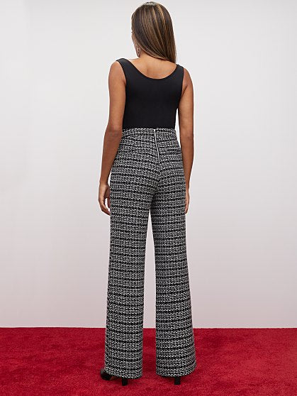 109.95 T TWEED WIDE LEG