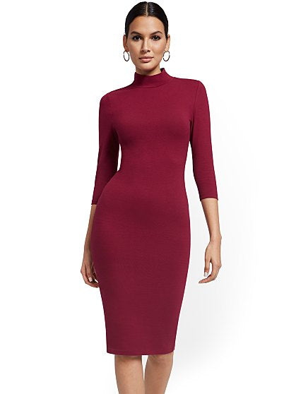 49.95 EW MIDI MOCK DRESS