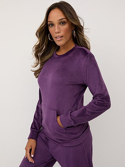 44.95 KI VELOUR PULLOVER