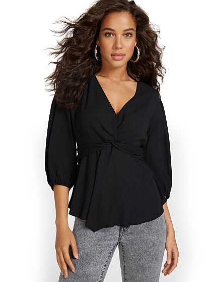 44.95 BALLOON SLV BLOUSE
