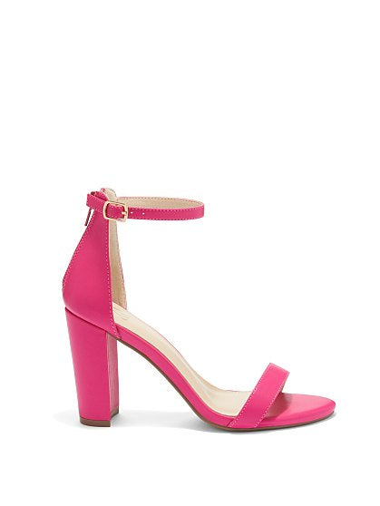 SINGE BAND BLOCK HEEL