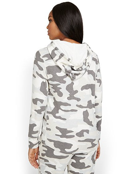 46.95 SNIT HOODIE PO CAMO