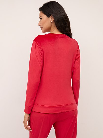 44.95 KI VELOUR PULLOVER