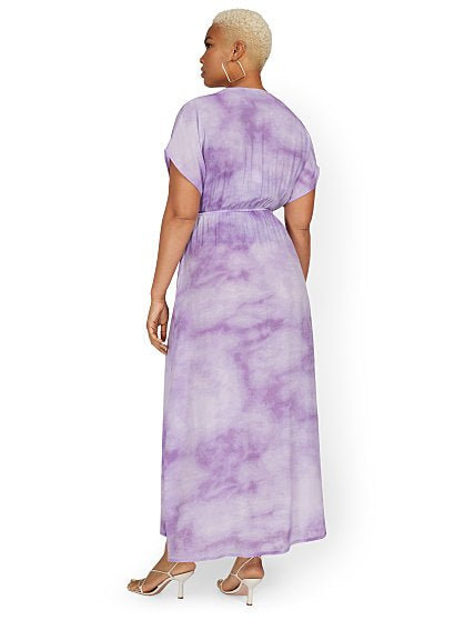 79.95 GAUZE TIE DYE MAXI