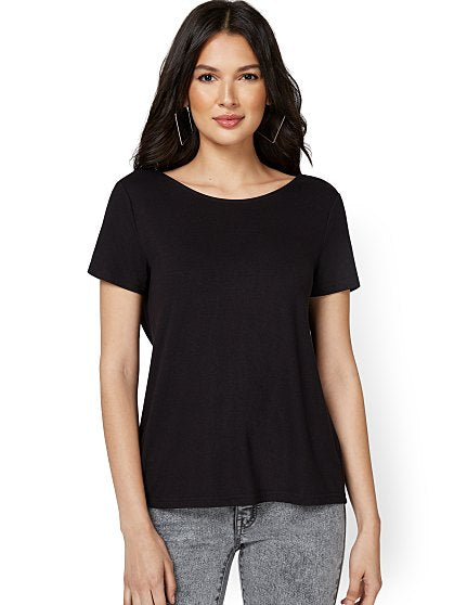 39.95 TWIST BACK KNIT TOP