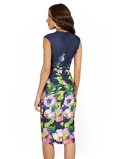 69.95 FLORAL SHEATH DRS