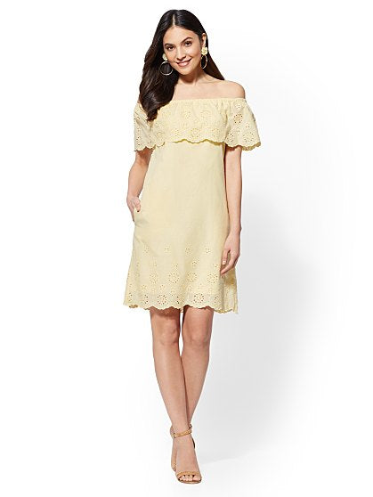 74.95 ECI TRAPEZE DRESS