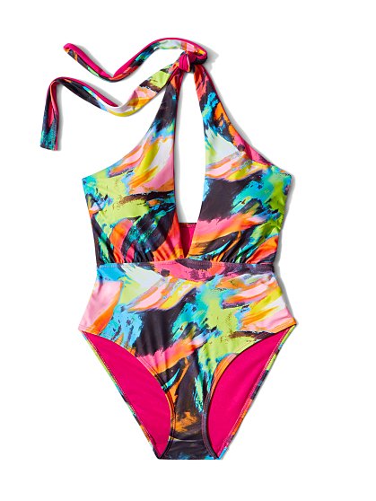 84.95 RUCHED WRAP HALTER