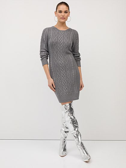 69.95 CABLE SWTR DRESS