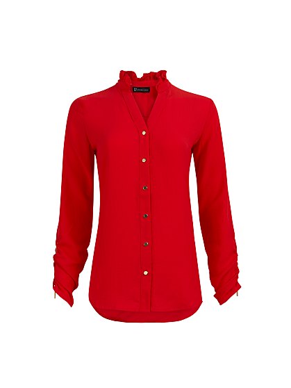 44.95 ZIPPER SLEEVE TUNIC