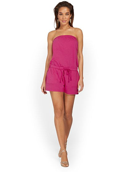59.95 FRENCH TERRY ROMPER