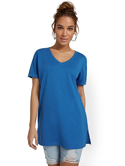 24.95 PERFECT VNECK TUNIC