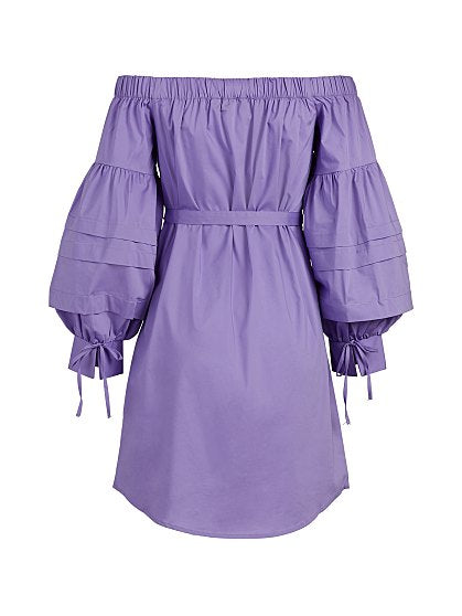 69.95 OFF SHOULDER POPLIN