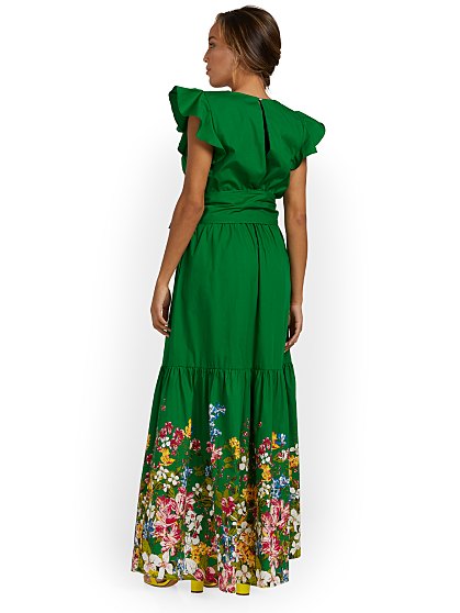 89.95 FLUTTER FLORAL MIDI
