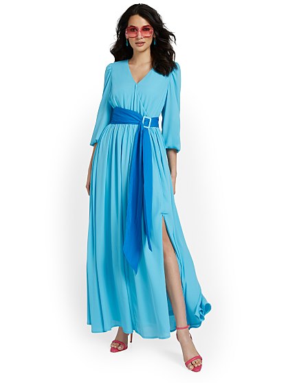 89.95 WRAP DRESS MAXI