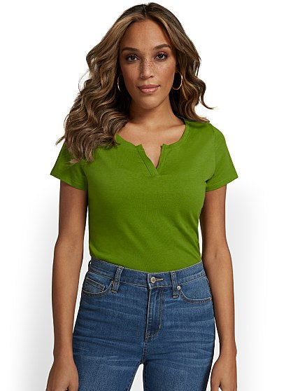 16.95 PERFECT SPLITNECK T