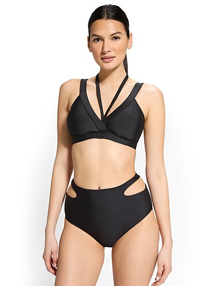 49.95 HIGH NECK CUTOUT BI