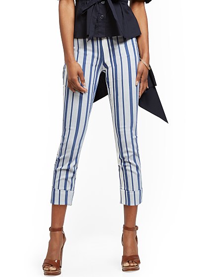 49.95 WHITNEY CROP STRIPE