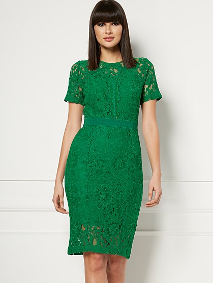 99.95 3/4 SLV LACE SHEATH
