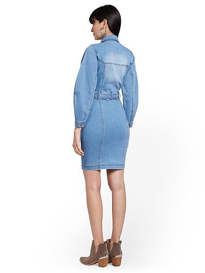 89.95 BALOON SLV DRESS