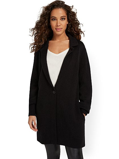 69.95 SWEATER BLAZER