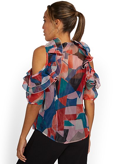 69.95 ORGANZA CLD SHLDR
