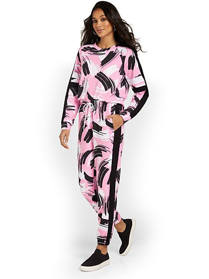 64.95 STRIPE CLRBLK JOGGE