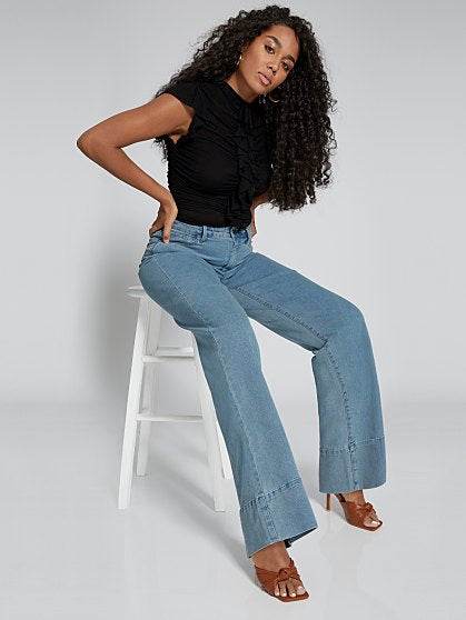 79.95 HW CUFFED WIDE LEG