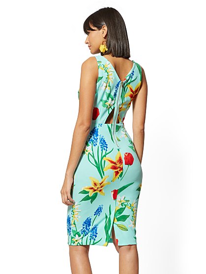 69.95 FLORAL CREPE SCUBA