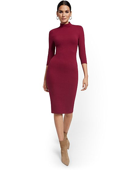 49.95 EW MIDI MOCK DRESS
