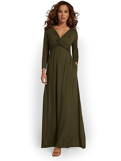 69.95 TWIST FRONT MAXI