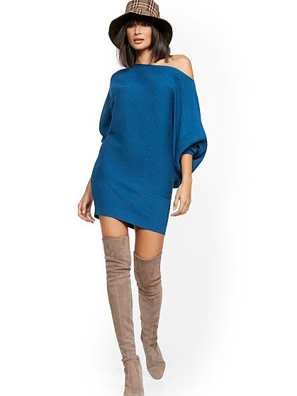 69.95 DOLMAN SWTER DRESS