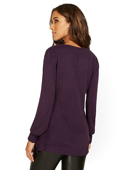 54.95 BALLOON SLV TUNIC