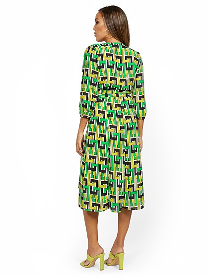 79.95 LINK WRAP DRESS