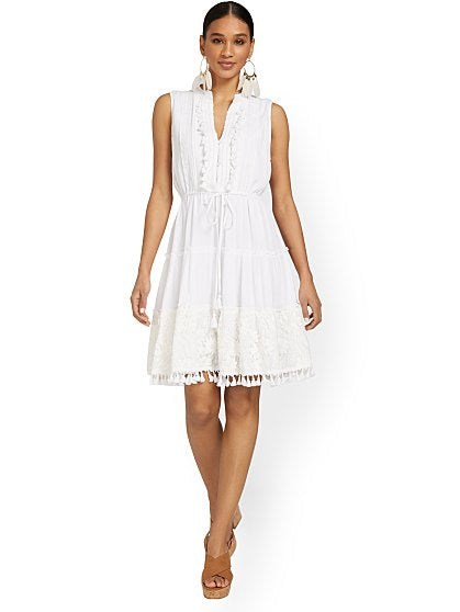 69.95 TASSEL CROCHET SHFT