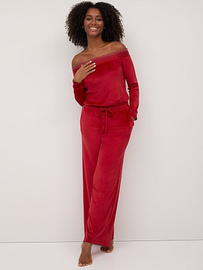 79.95 OTS VELOUR JUMPSUIT