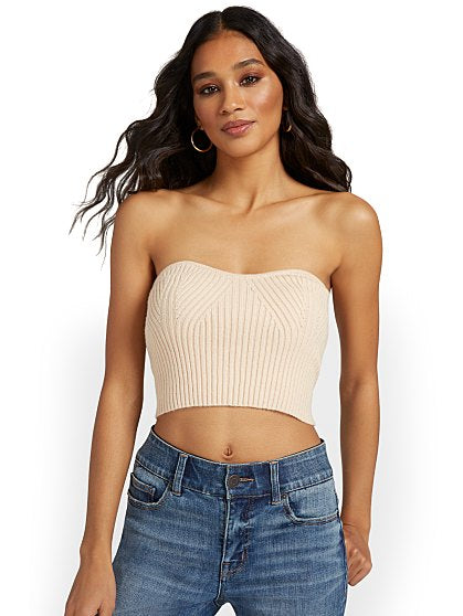 79.95 2 PC RIB TANK SHRUG