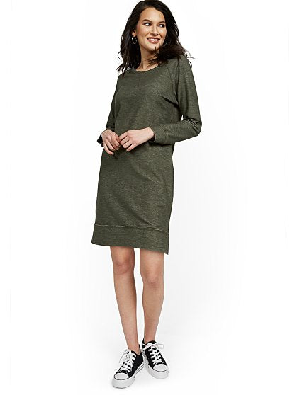 49.95 REVERS SWEAT DRESS