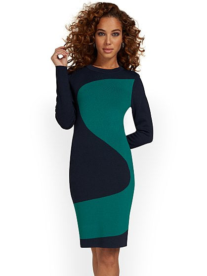 89.95 MULTI CLR SWT DRESS