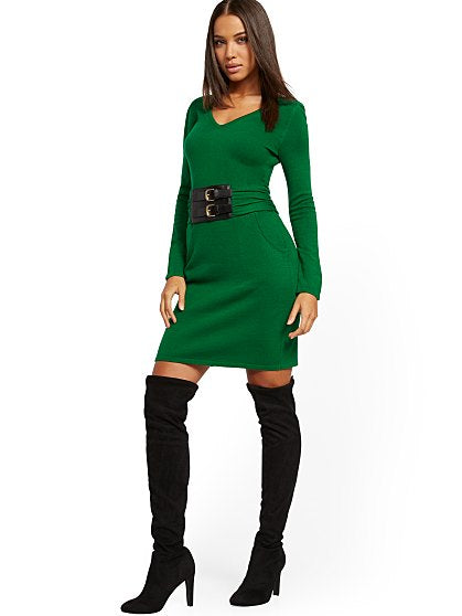 74.95 BUCKL WAIST VNK DRS