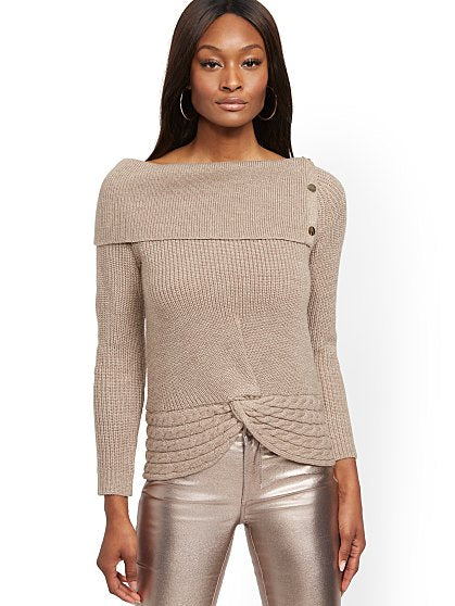 64.95 TWIST FRNT SPLT CLR