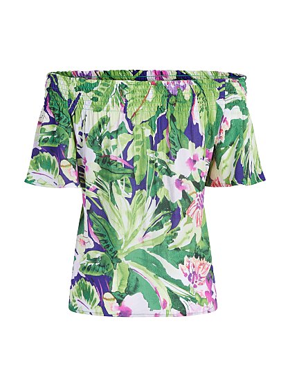 44.95 SS OFF SHLDR FLORAL