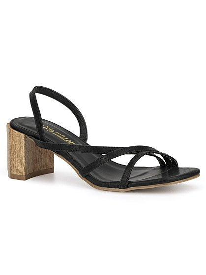 59.95 WOOD HEEL SANDAL