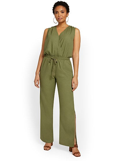 79.95 LINEN JUMPSUIT