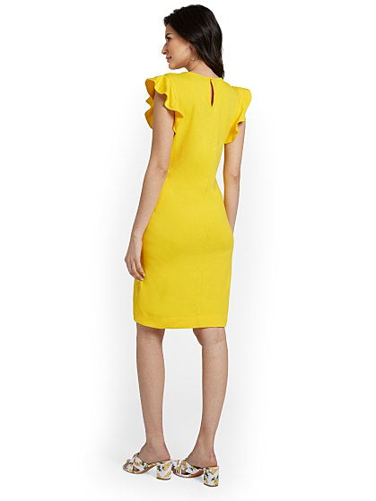 39.95 RUFFLE SLV SHIFT