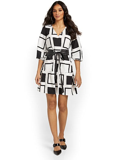 79.95 PRINTED BW JUMPSUIT