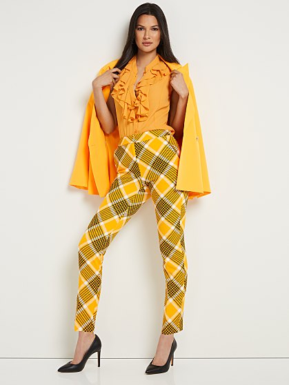 69.95 T SLIM LEG PLAID