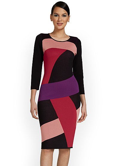 89.95 MULTI CLR SWT DRESS