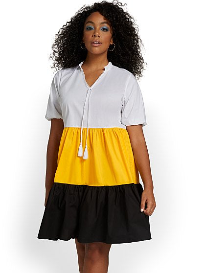 79.95 COLORBLCK DRESS